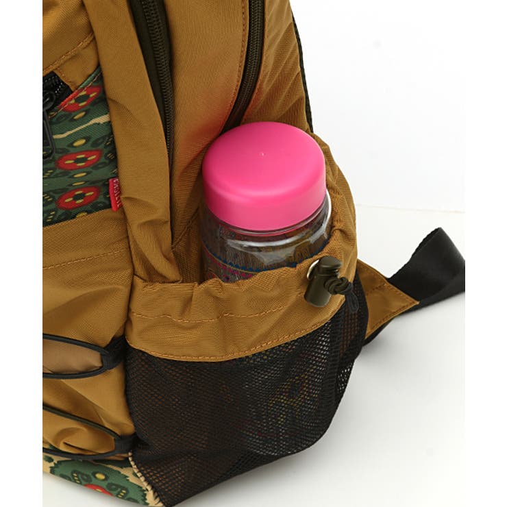 【caramel】リュック 巾着 TREE TOP PRINT 美品 CHILD BACKPACK S23OT ORANGE TREE