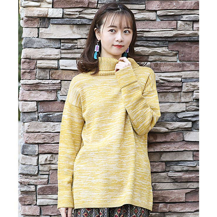 ニットチュニック トップス レディース[品番：TTKW0008622]｜チチカカのレディースファッション通販｜SHOPLIST（ショップリスト）