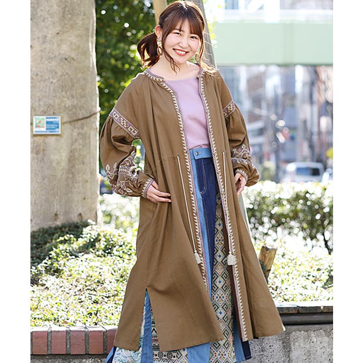 ガウンワンピース 羽織り はおり 品番 Ttkw チチカカのレディースファッション通販 Shoplist ショップリスト