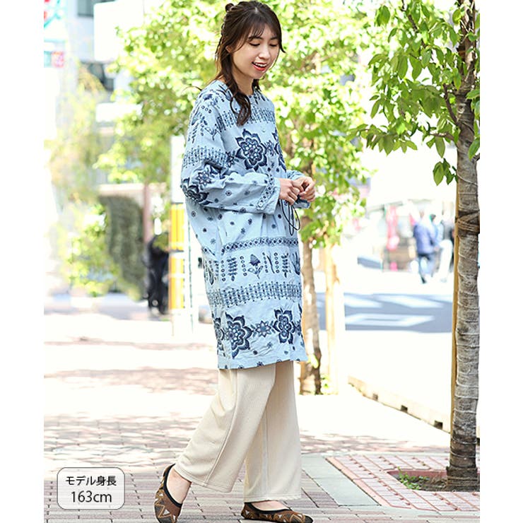 ボタニカル刺繍ワンピース ksibb074 チチカカ[品番：TTKW0008927