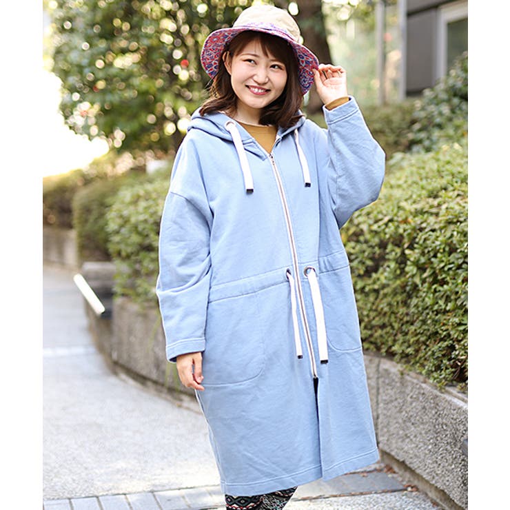 ロングパーカー 羽織り はおり[品番：TTKW0008843]｜チチカカの