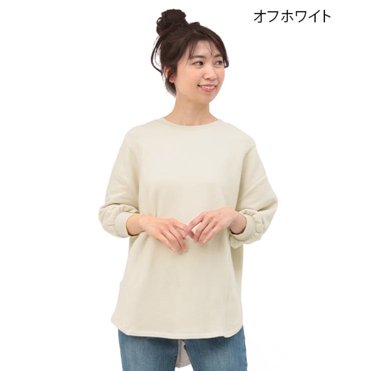 ラウンドパフスウェットプルオーバー ksjcb202  チチカカ[品番：TTKW0008933]｜チチカカのレディースファッション通販｜SHOPLIST（ショップリスト）