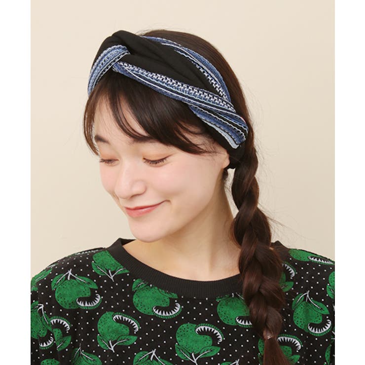ストライプレースヘアバンド Zksjba8621 チチカカ 品番 Ttkw000 チチカカのレディースファッション通販 Shoplist ショップリスト