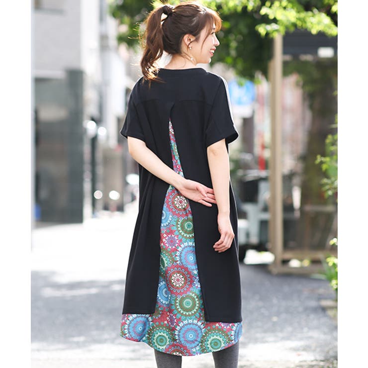 グラデサークルコンビワンピース Kscbc169 チチカカ 品番 Ttkw チチカカ のレディースファッション通販 Shoplist ショップリスト