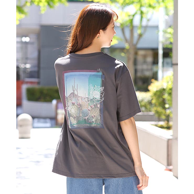 バックフォトプリントTシャツ ksjbd102 チチカカ[品番：TTKW0009051]｜チチカカ のレディースファッション通販｜SHOPLIST（ショップリスト）