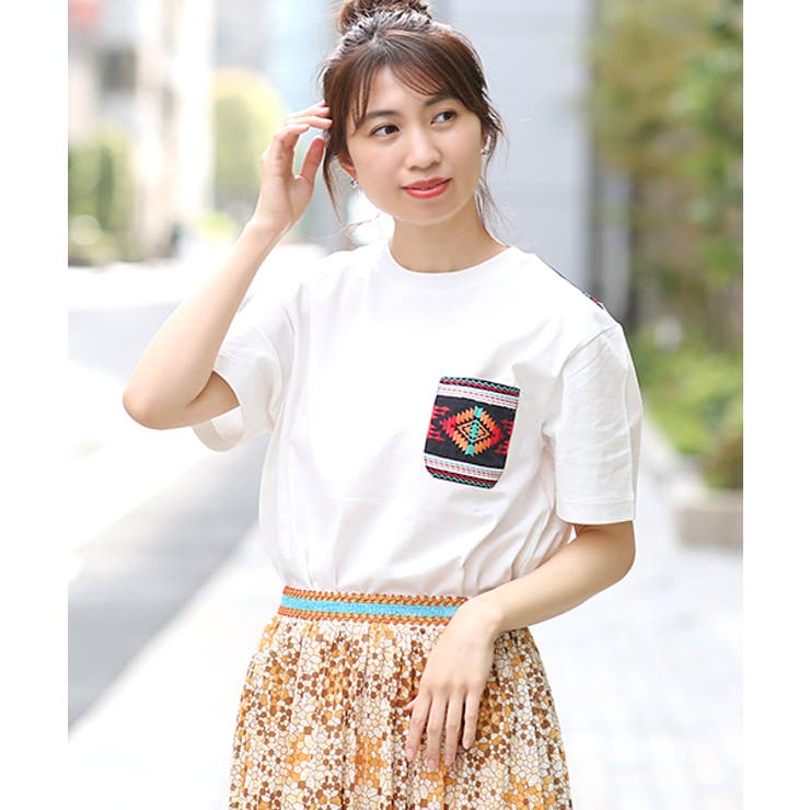 Tシャツ ティーシャツ トップス[品番：TTKW0009026]｜チチカカの