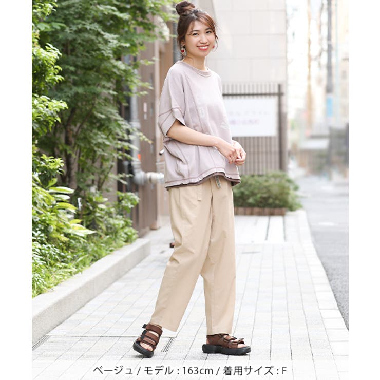 HANA CHIKA様着用　シルバーパンツ　treat ürself 【完売品】 楽天市場】ひかえめな千鳥格子柄が、辛口で大人っぽ。サルエル