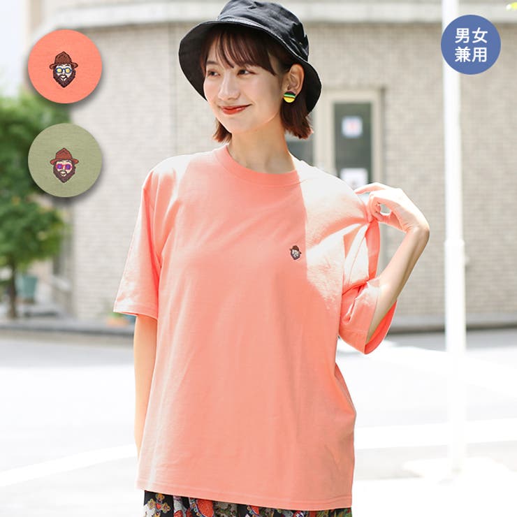 フミカウチダ　オレンジ 半袖 Tシャツ ウエストリボン付き 楽天市場】Tシャツ 半袖 メンズ 無地 無地Tシャツ メンズtシャツ