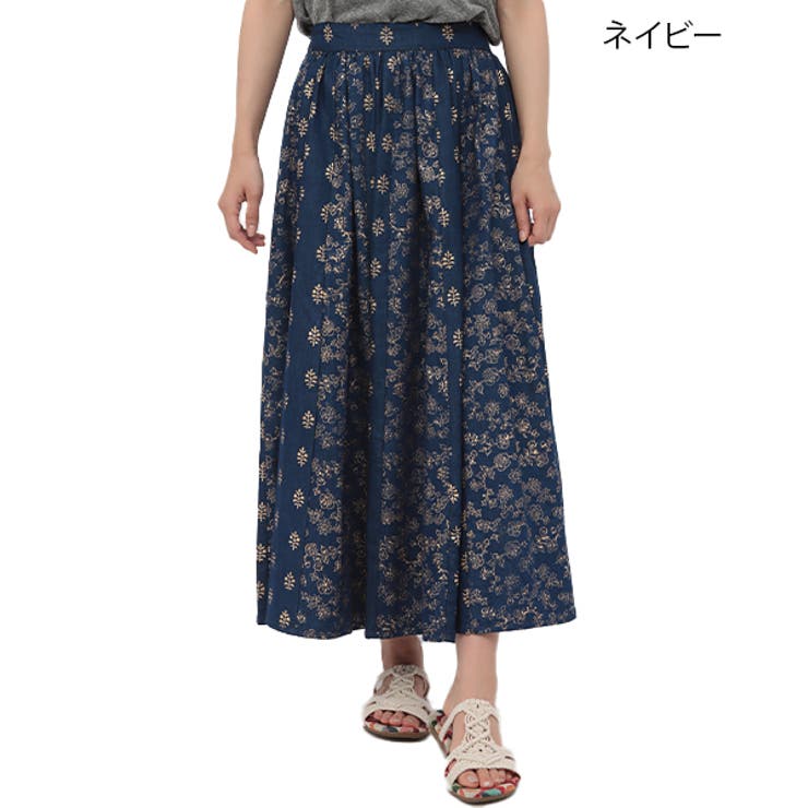 PORINAデニモハールスカート オンライン店限定 チチカカ[品番