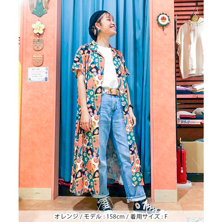 エスニックアロハシャツワンピース Kscbd313 チチカカ 品番 Ttkw チチカカのレディースファッション通販 Shoplist ショップリスト