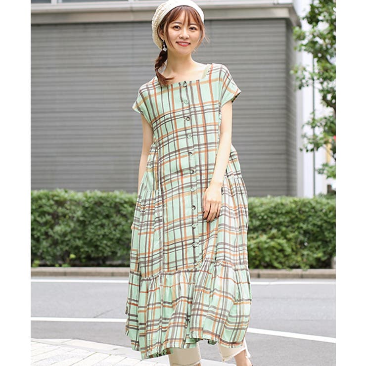 ハンドペイントチェックワンピース Ksibd9 チチカカ 品番 Ttkw チチカカのレディースファッション通販 Shoplist ショップリスト
