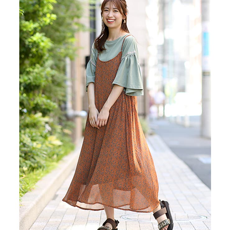 アースボタニカルキャミワンピース kwjba017 チチカカ[品番