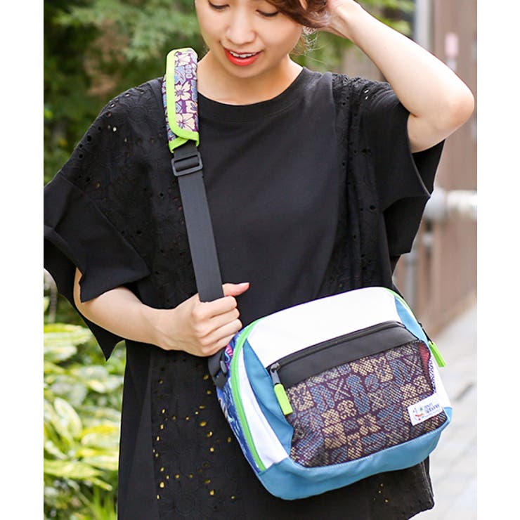 チャレンジャーのショルダー 25 Monkey Magic Mesh Pocket Collect Shoulder Bag/25モンキー