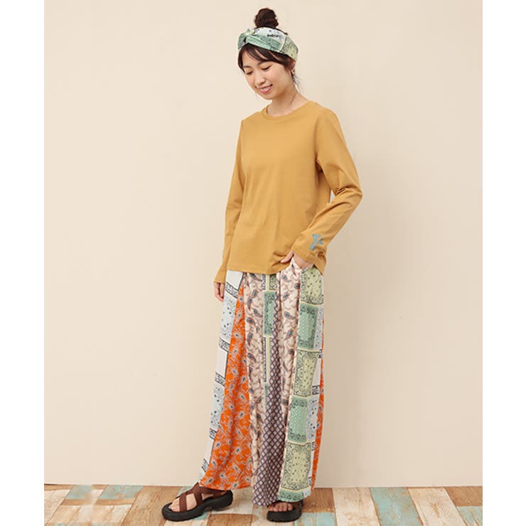 バンダナ柄ヘアバンド zkwjba8603 チチカカ[品番：TTKW0009336