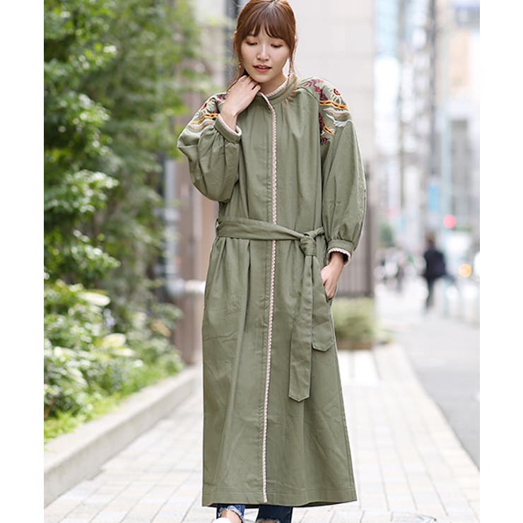 カツラギコートワンピース kwjbb043 チチカカ[品番：TTKW0009474