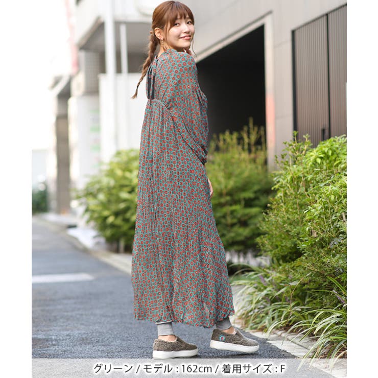 リンクルシアーワンピース kwjbc178 チチカカ[品番：TTKW0009464