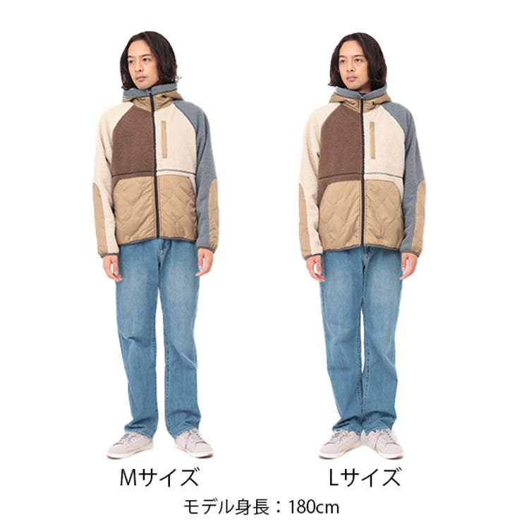 無料配達 キルティング切替ボアジャケット mkwjcb606 チチカカ[品番 女性用
