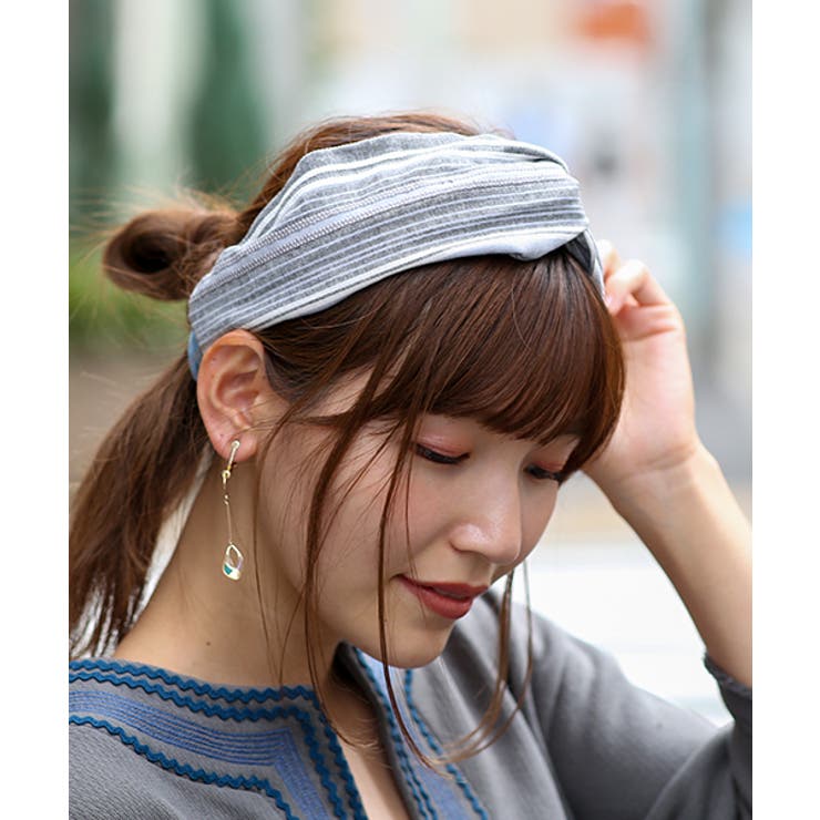 マルチストライプヘアバンド zkwjba8642 チチカカ[品番：TTKW0009383