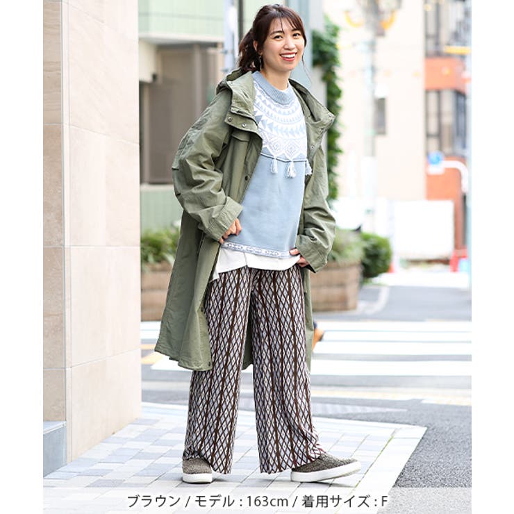 ナバホジャカードニットパンツ kwjbc129 チチカカ[品番