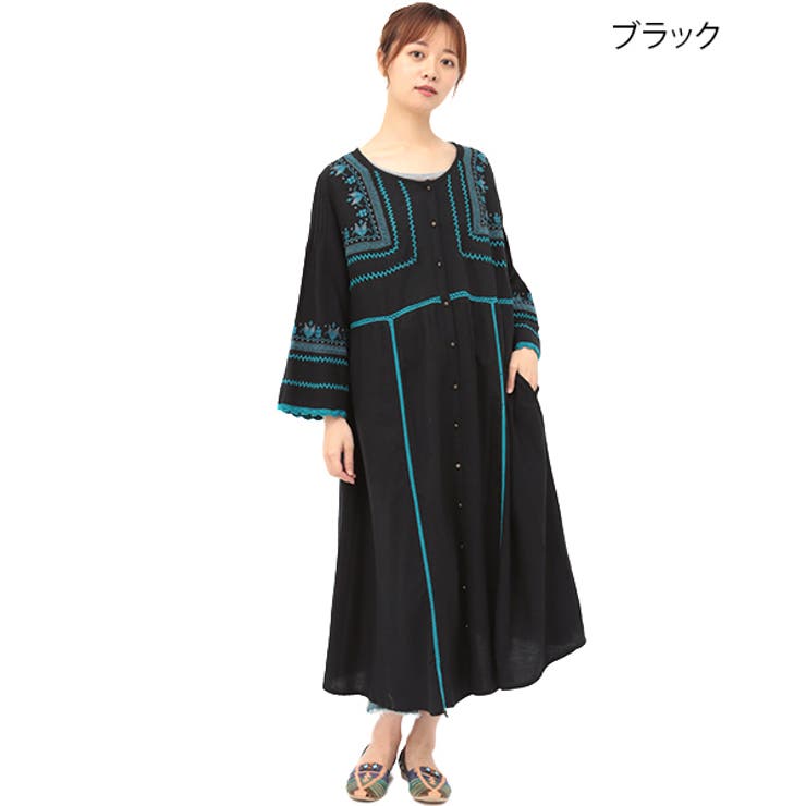 ワモノヤカヤ　新品未使用タグ付き水芭蕉羽織付きロングワンピースFREE SIZE 倭物やカヤ 水芭蕉羽織付きワンピース – NOREN JAPAN 公式通販