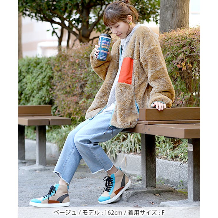 フリースボアジャケット kwjcb046 チチカカ[品番：TTKW0009425