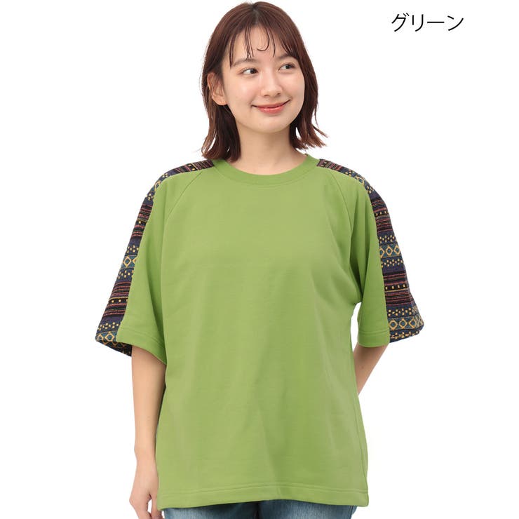 ジャカードヨークTシャツ チチカカ Tシャツ | チチカカ | 詳細画像8 