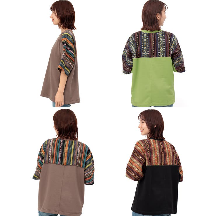 ジャカードヨークTシャツ チチカカ Tシャツ | チチカカ | 詳細画像11 