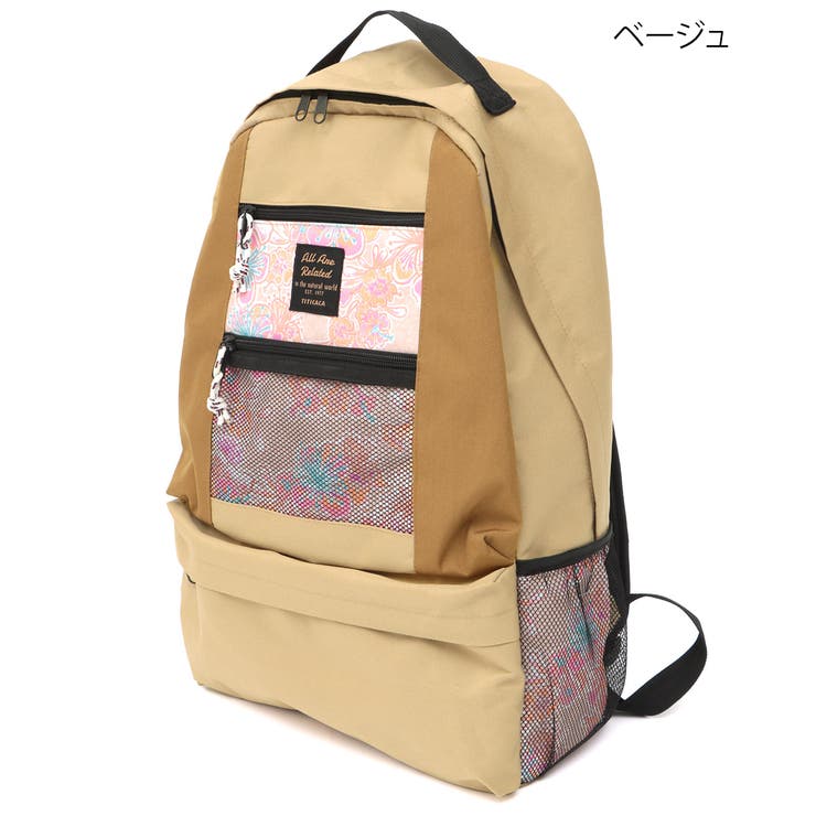 メッシュポケットリュック zlscbb7027 チチカカ[品番