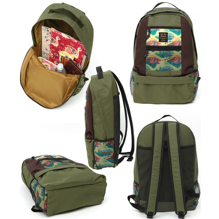 メッシュポケットリュック zlscbb7027 チチカカ[品番：TTKW0009774