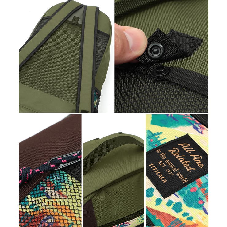 メッシュポケットリュック zlscbb7027 チチカカ[品番