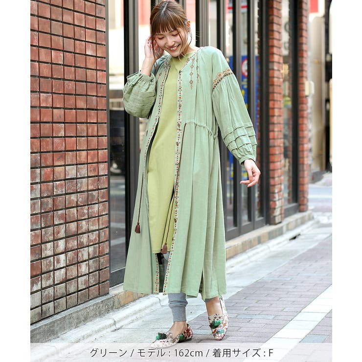 エスニック刺繍ワンピース lscba049 チチカカ