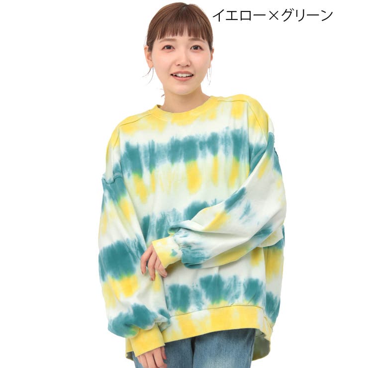 タイダイスウェットプルオーバー lsjca022  チチカカ[品番：TTKW0009828]｜チチカカのレディースファッション通販｜SHOPLIST（ショップリスト）