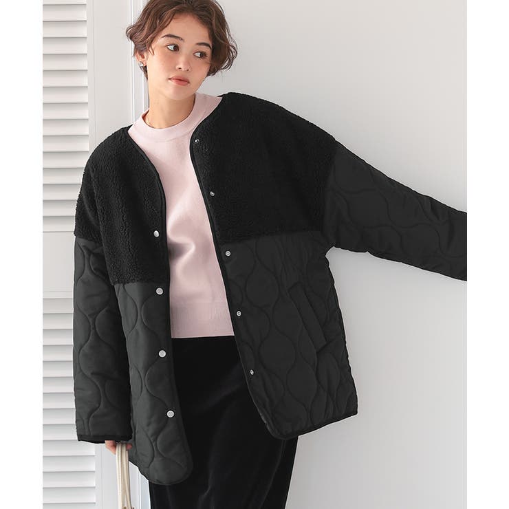 ボア切替キルティングショートコート | titivate | 詳細画像19 