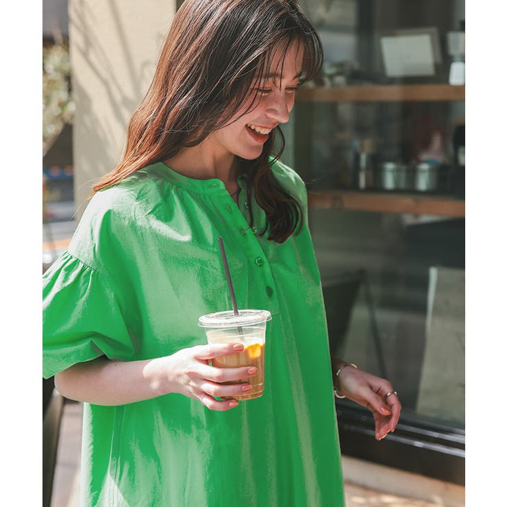 カフタンシャツワンピース | titivate | 詳細画像9 