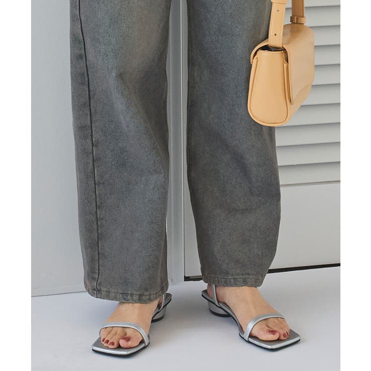 スクエアトゥナローサンダル | titivate | 詳細画像10 