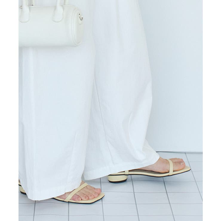 スクエアトゥナローサンダル | titivate | 詳細画像13 