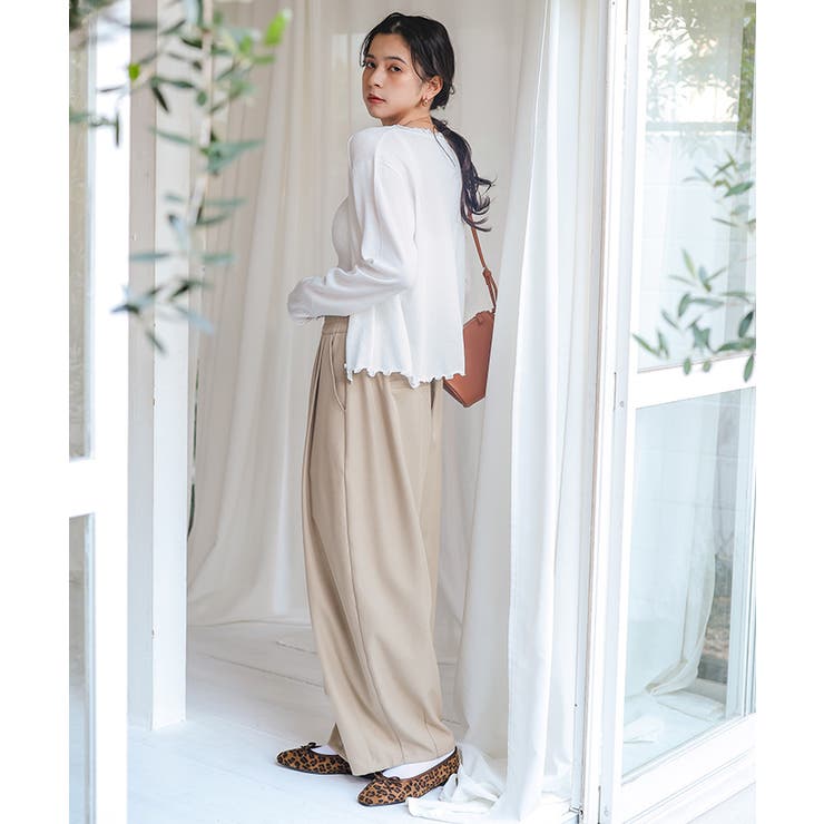 ソフトスクエアトゥリボンバレエシューズ | titivate | 詳細画像2 