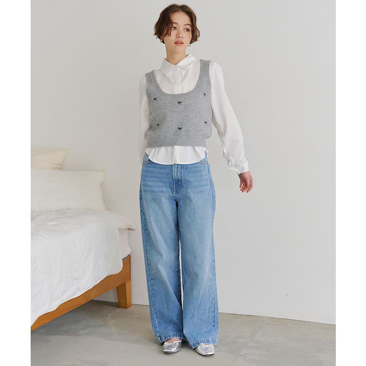 ソフトスクエアトゥリボンバレエシューズ | titivate | 詳細画像5 