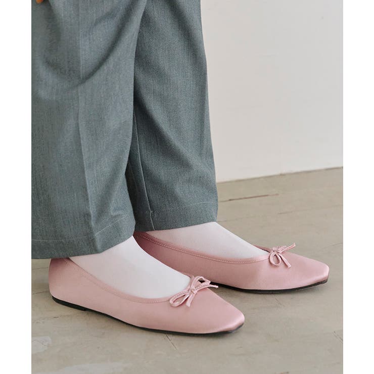 ソフトスクエアトゥリボンバレエシューズ | titivate | 詳細画像8 