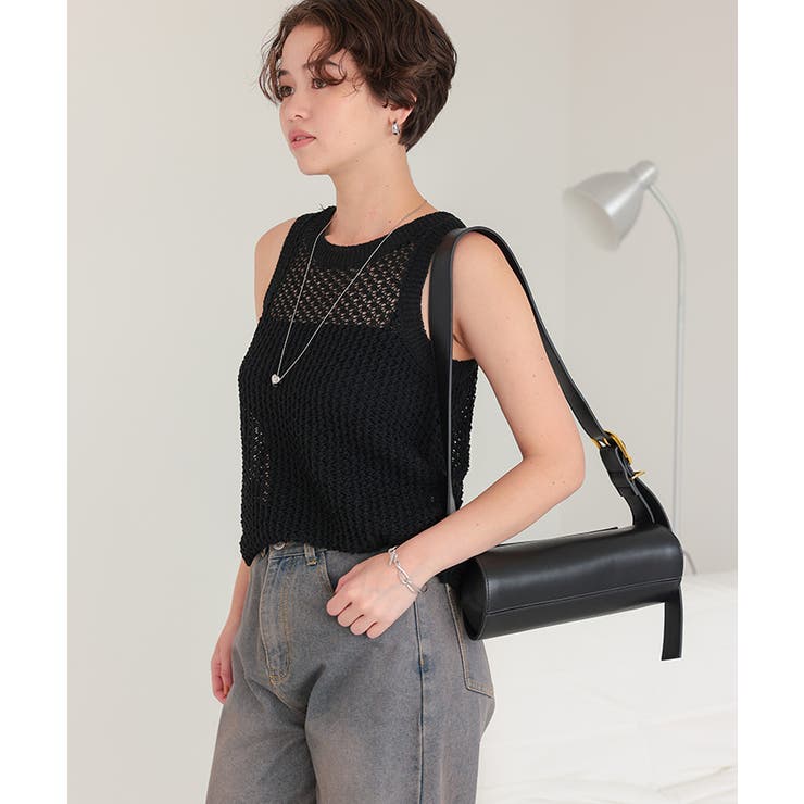 ループヤーンノースリーブトップス | titivate | 詳細画像10 