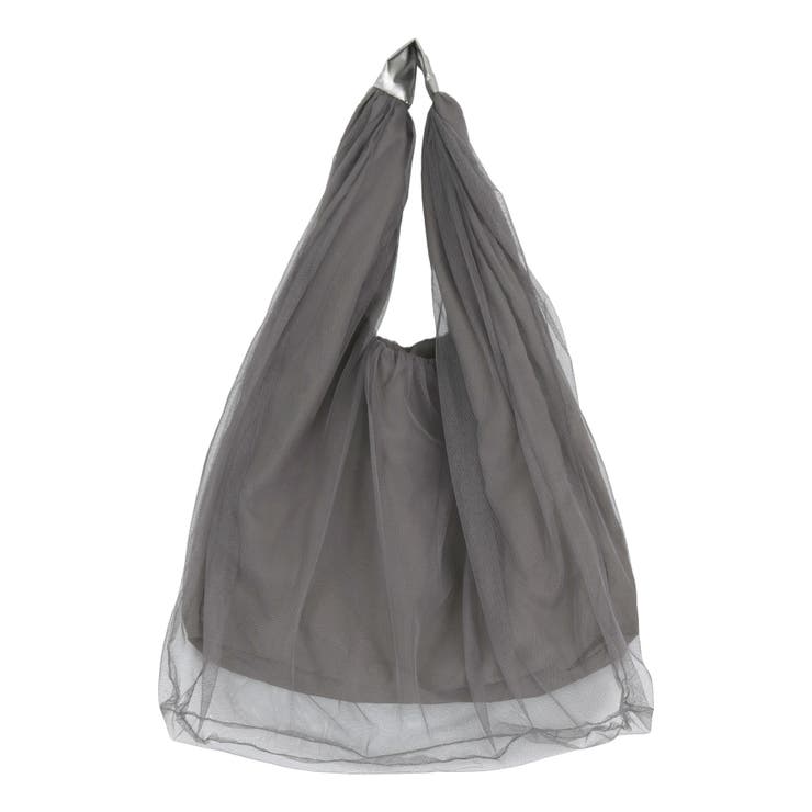 チュールレイヤードトートバッグ | titivate | 詳細画像5 