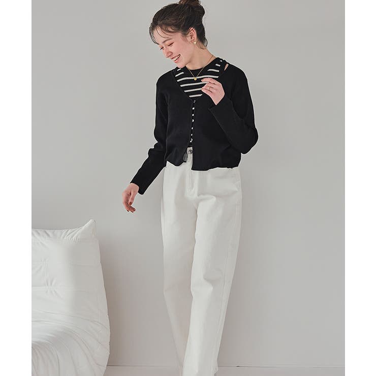 タンクトップセットVネックカーディガン | titivate | 詳細画像13 