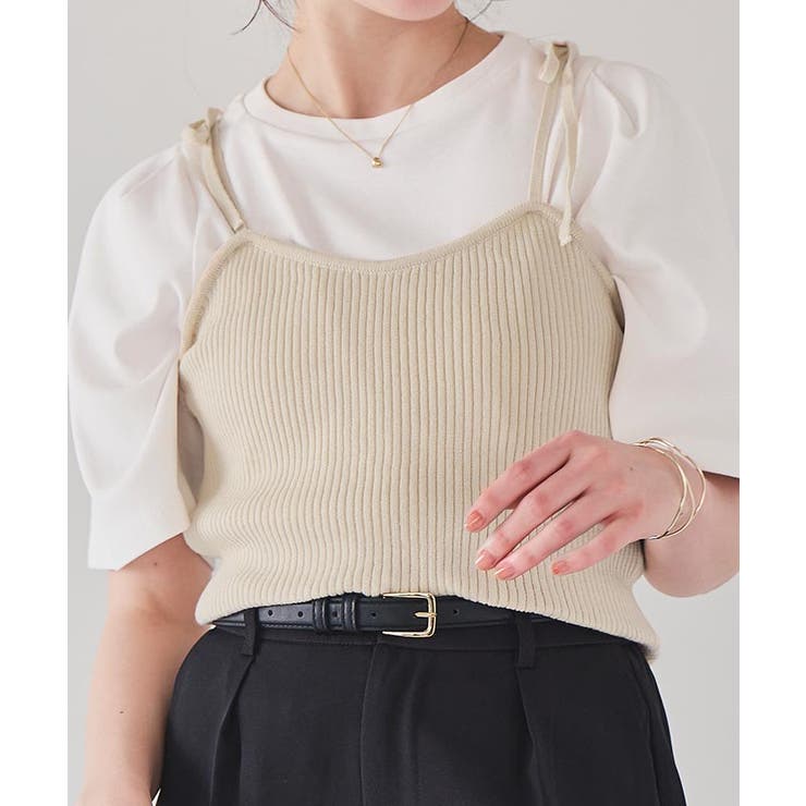 ショルダーリボンキャミソール | titivate | 詳細画像15 