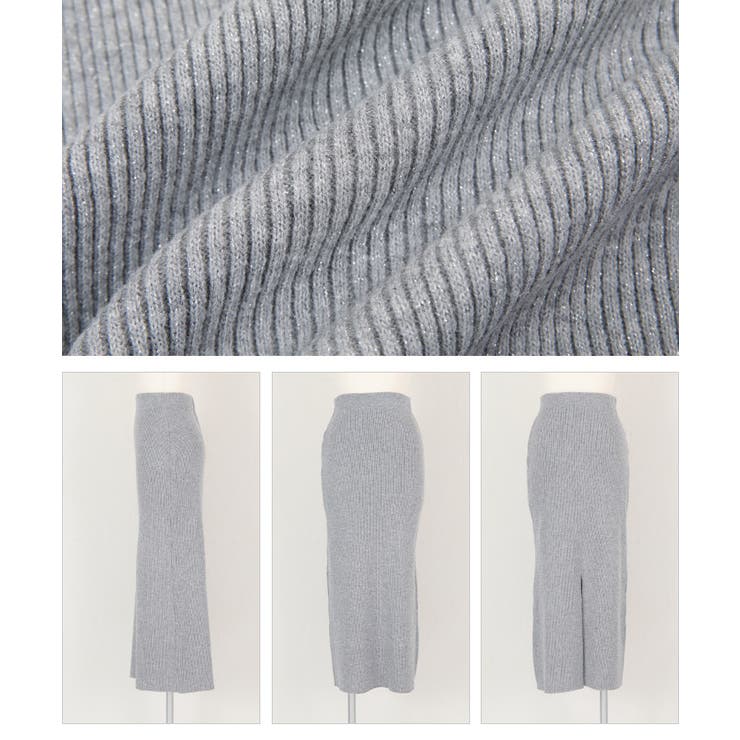 ラメ前後2wayタイトスカート | titivate | 詳細画像5 