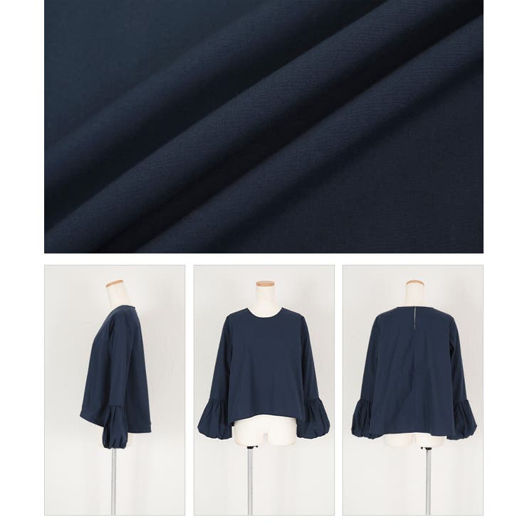 袖口バルーンデザインブラウス | titivate | 詳細画像4 