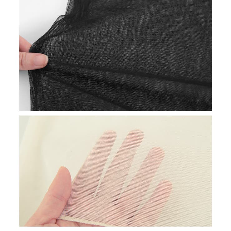 ベーシックチュールトップス | titivate | 詳細画像3 