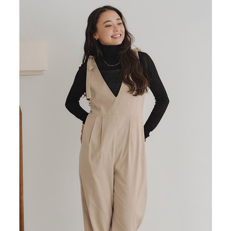 ショルダーリボン付オールインワン | titivate | 詳細画像11 