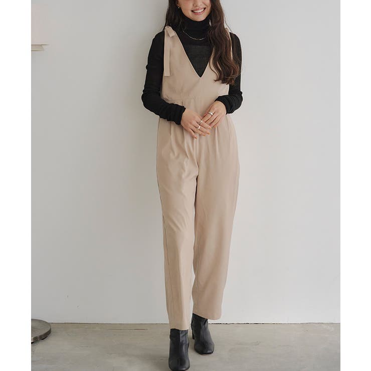 ショルダーリボン付オールインワン | titivate | 詳細画像12 