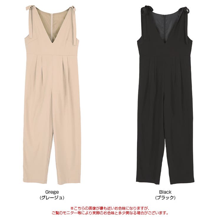 ショルダーリボン付オールインワン | titivate | 詳細画像6 