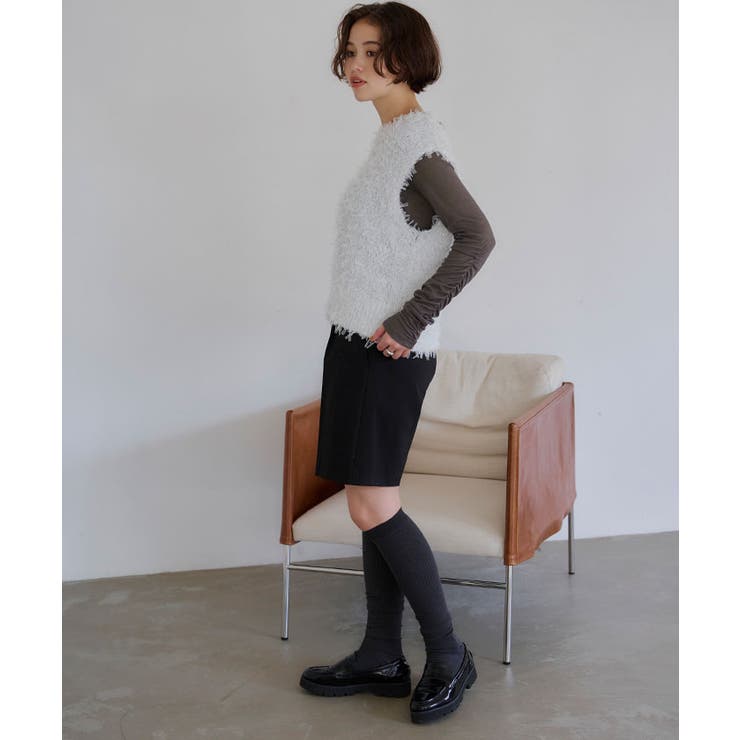 袖シャーリングシアートップス | titivate | 詳細画像17 